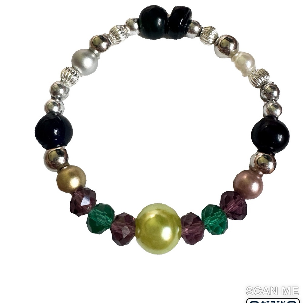 Elegant Multicolor Beaded Bracelet